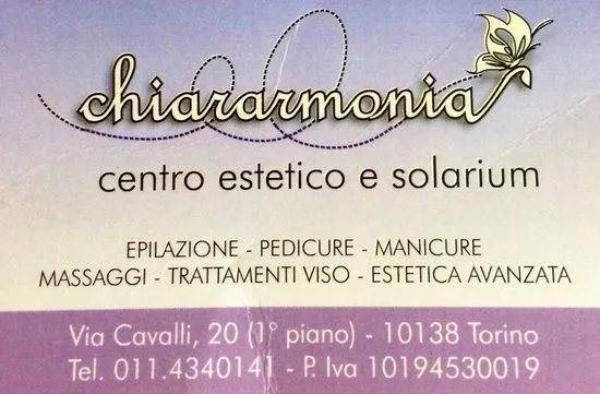 chiararmonia centro estetico&solarium