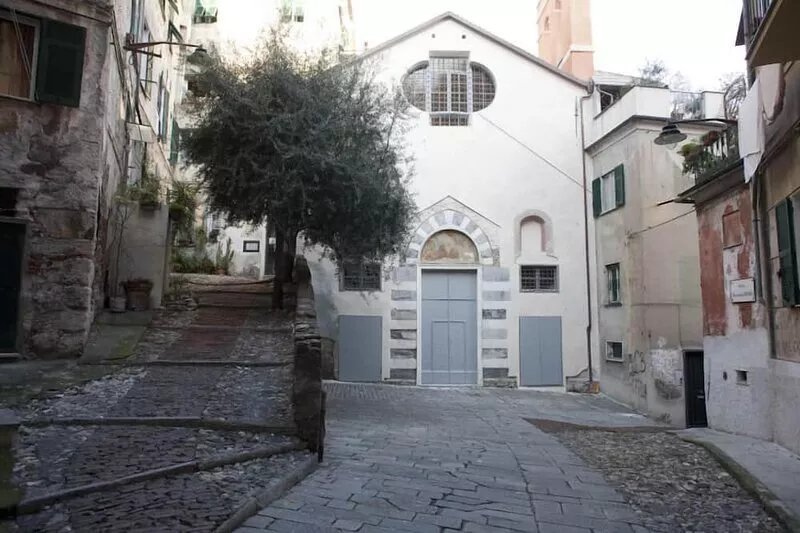 Open space at old Convent of Olivella