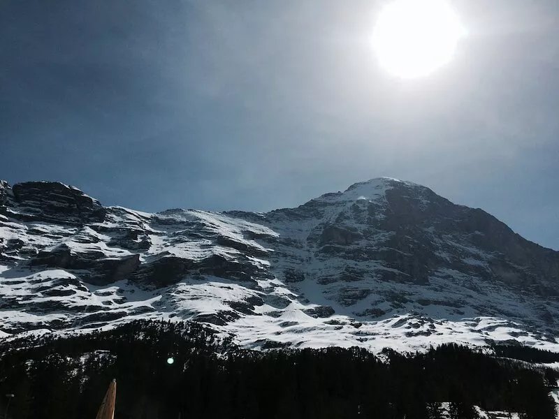 Exclusive holiday home with panoramic view to the Eiger Nordwand