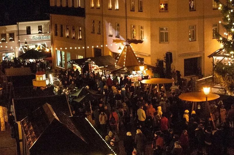Vacation apartment "Zum Rockelmann" directly at the Waldbühne Schwarzenberg
