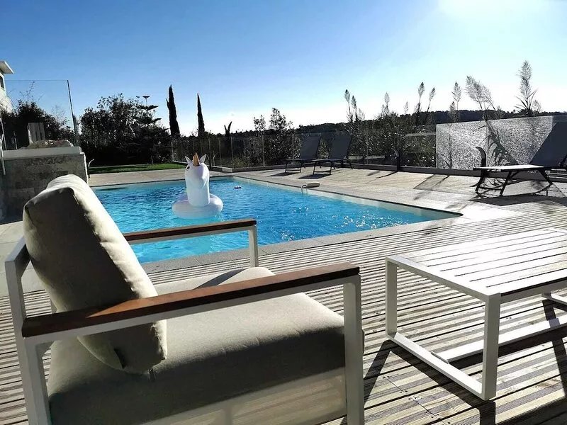Luxury and contemporary house Sea view with swimming pool