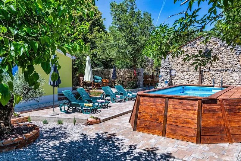Charming stone villa with wonderful garden and pool
