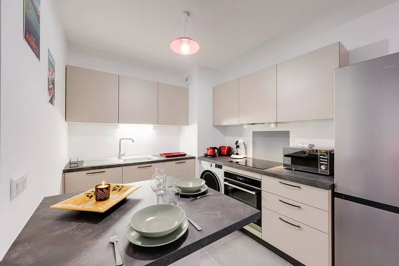Le Concert - Beautiful appartment with garage for 4 people near beach