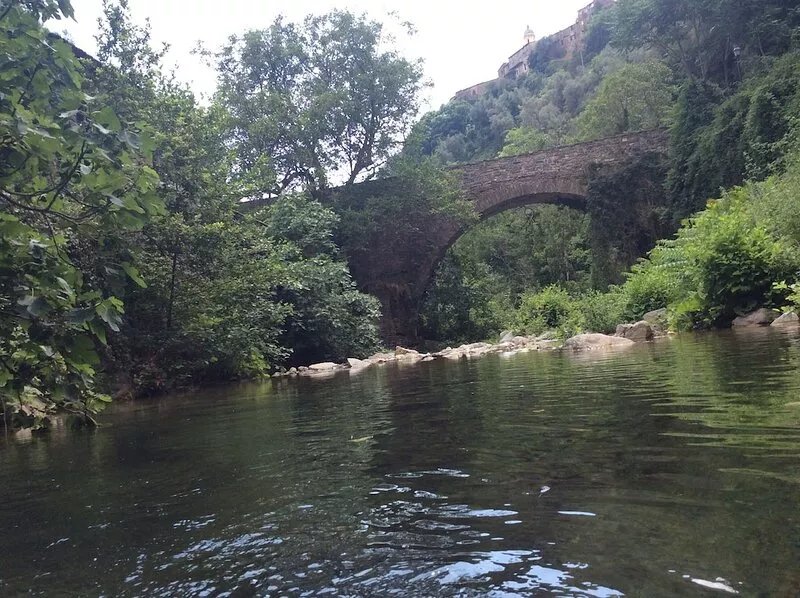 Dreamlike old oil mill in a romantic location right on the river