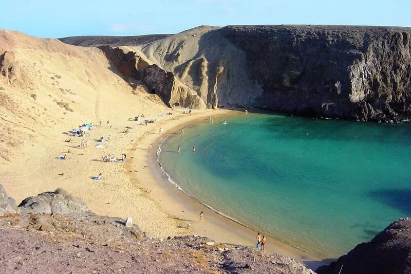 Luxury villa in Playa Blanca, Lanzarote with sea view and private pool