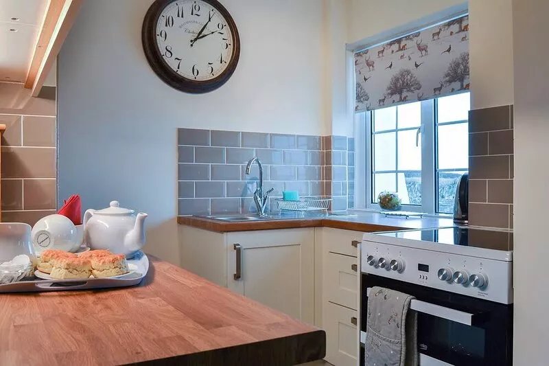 Enjoy the sandy beach at Harlyn just 400 yards St Cadoc Cottage, which also has