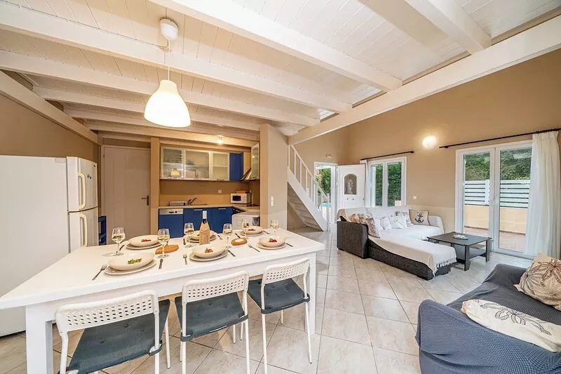 Amalia's House With Private Pool Near Fiscardo, Kefalonia, Ionian Islands, Greec