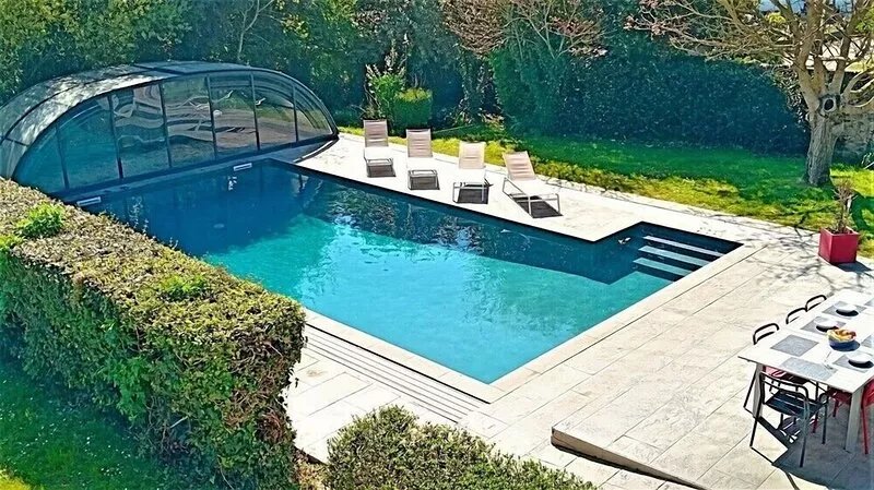 Demeure Clémenceau - very nice house with pool, in a parc, 10 sleeps