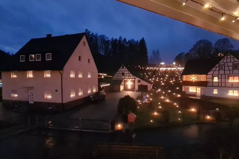 FeWo-Trubachtal with pool, playground and archery