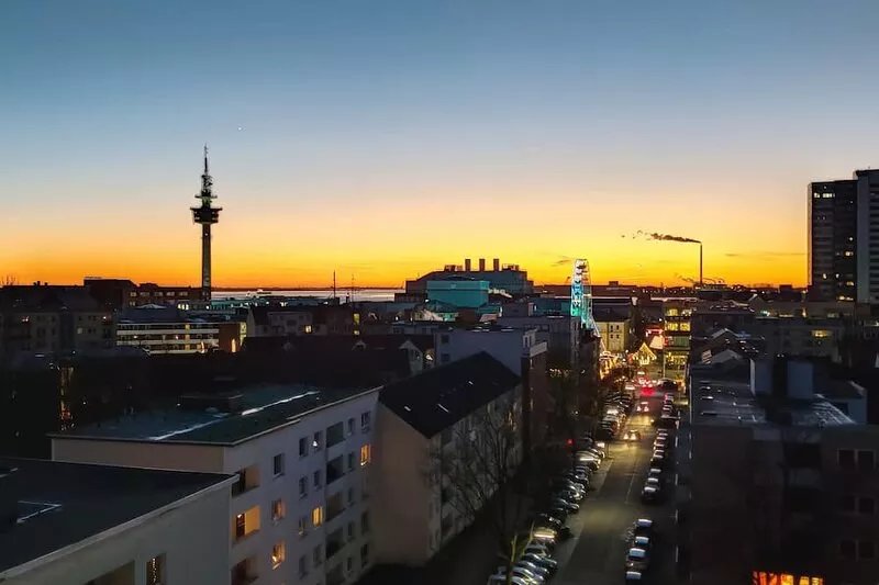 Vacation apartment on the North Sea with a beautiful view