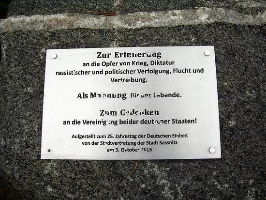 Denkmal fuer die Opfer des Faschismus
