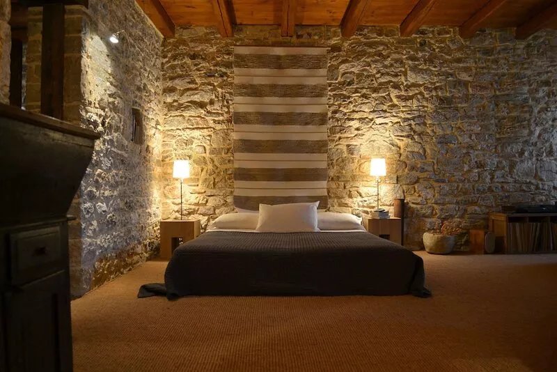 Traditional stone house in mountain village, privacy, beautiful views, aesthetic