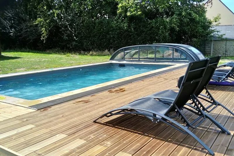 Charming *** cottage "La Grange" in southern Brittany with heated pool access