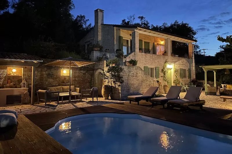 MELITI  traditional stone villa in Fontana  AMA ***********