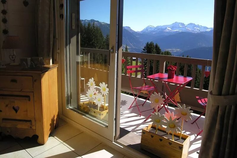 Alpages de Bisanne, Luxuary apartment with magnificient view of the surrounding