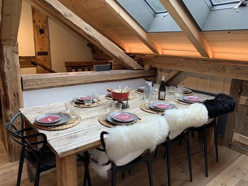 Beautiful apartment in a farmhouse - Mont Blanc view - sleeps 6 to 8 - 3
