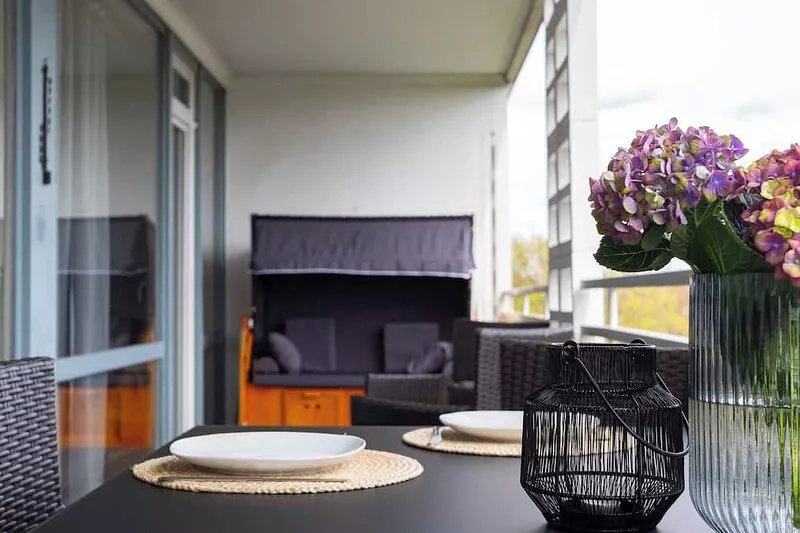 Penthouse with a view over Essen near the exhibition center
