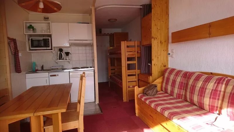 Studio 4 prs 1sdb Pied des Pistes any comfort balcony south sun beautiful view