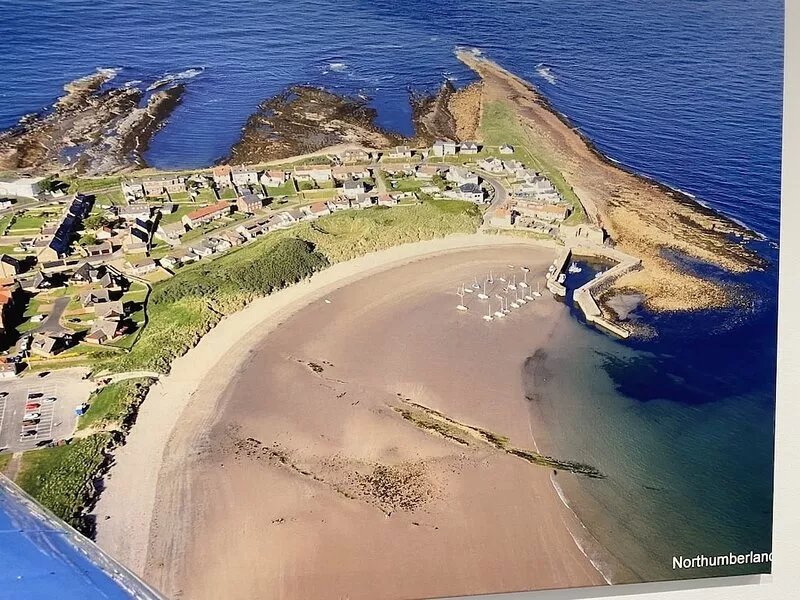 Beadnell Fantastic Bungalow - garden backs straight onto dunes and beach.