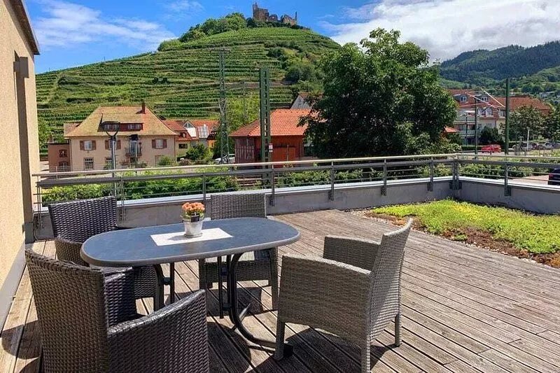 Penthouse Burgblick with a fantastic view
