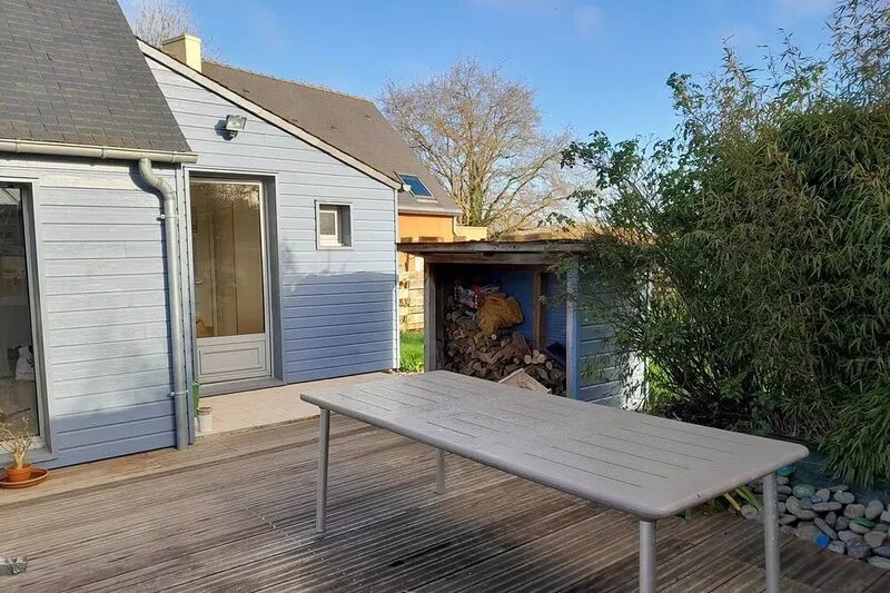 Maison en Bois, à 10 Minutes de la mer et des Chemins de Randonnées