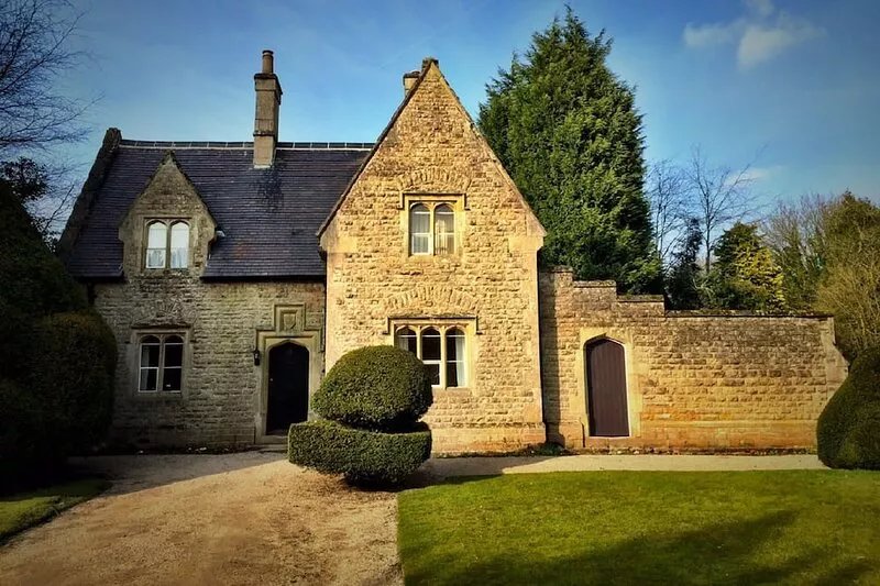 Gardeners Cottage in the grounds of Newstead Abbey- home of the Poet Lord Byron