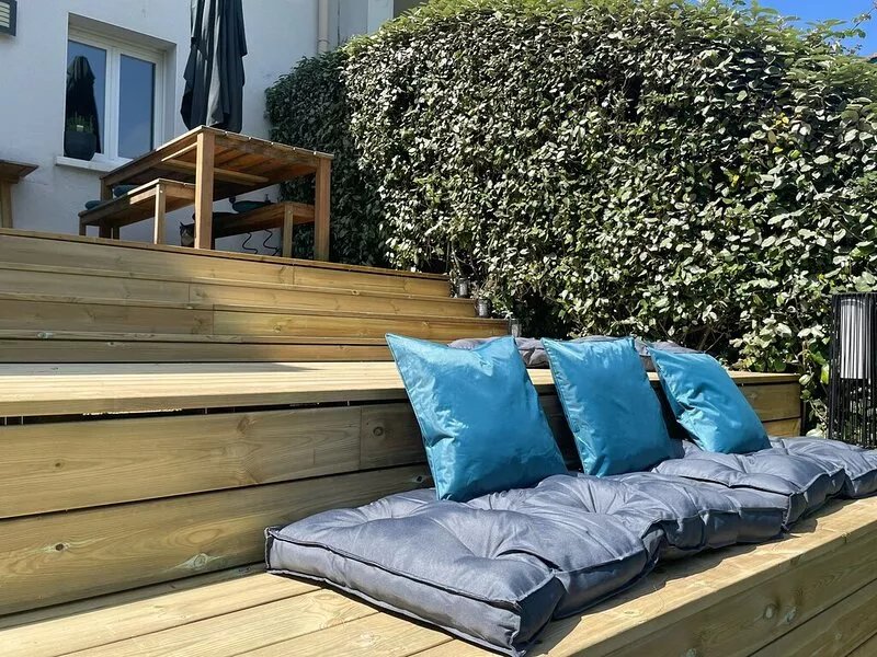 House, Bidart, 4/6 people, 10 minutes walk from the beach of Erretegia.