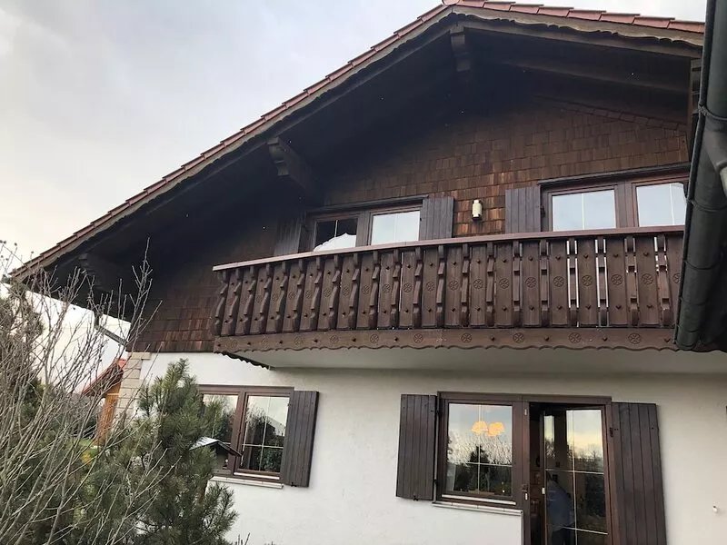 Near Ottobeuren, spacious vacation apartment for up to 5 people + infant