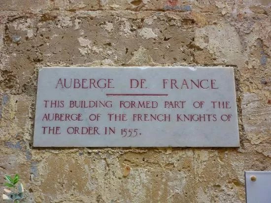 Auberge de France in Vittoriosa - Birgu