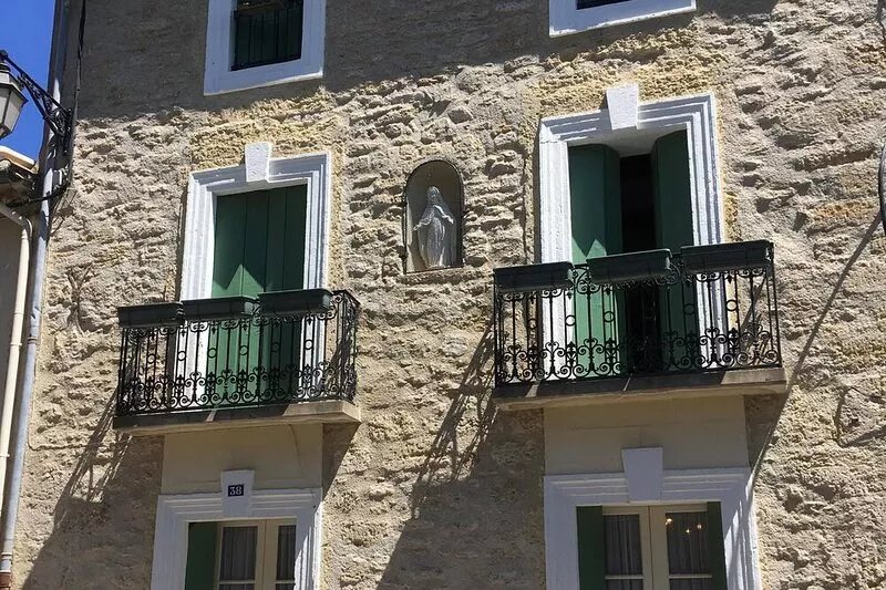 Character Village Property with Pool near Béziers