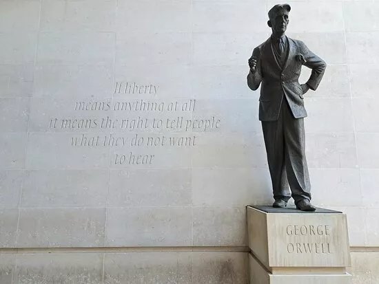 George Orwell Statue