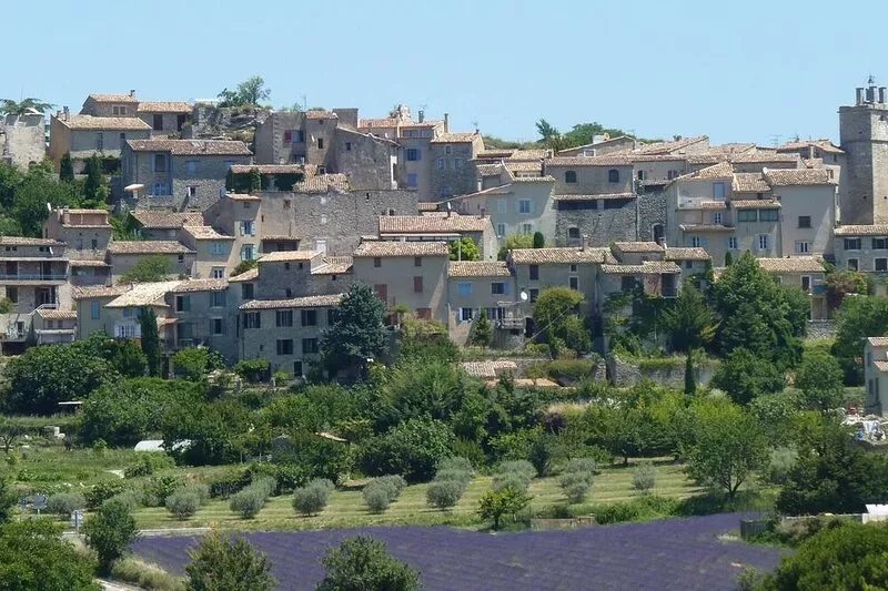 Provencal Village House In Saignon, Provençe, South Of France