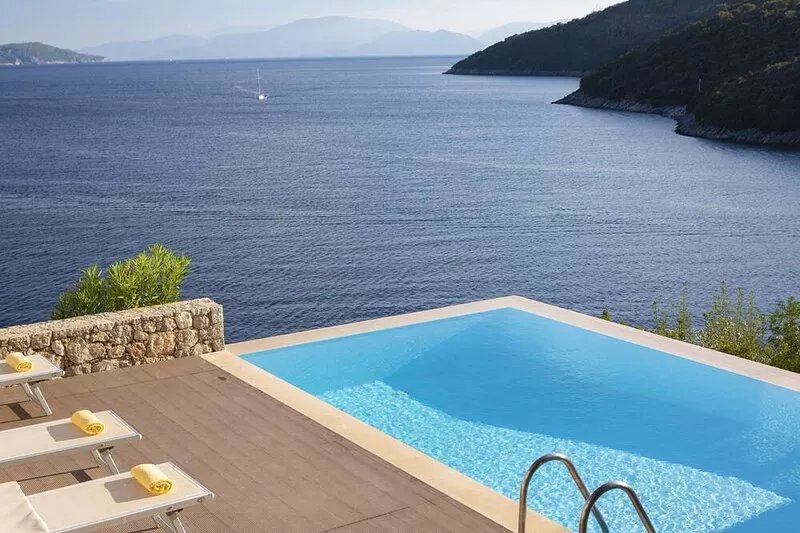 Villa Kalamos - Modern Villa in Sivota Bay with Direct Access to Sea
