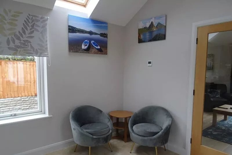 Luxurious & spacious new build bungalow, a few minutes from Bala lake, Snowdonia