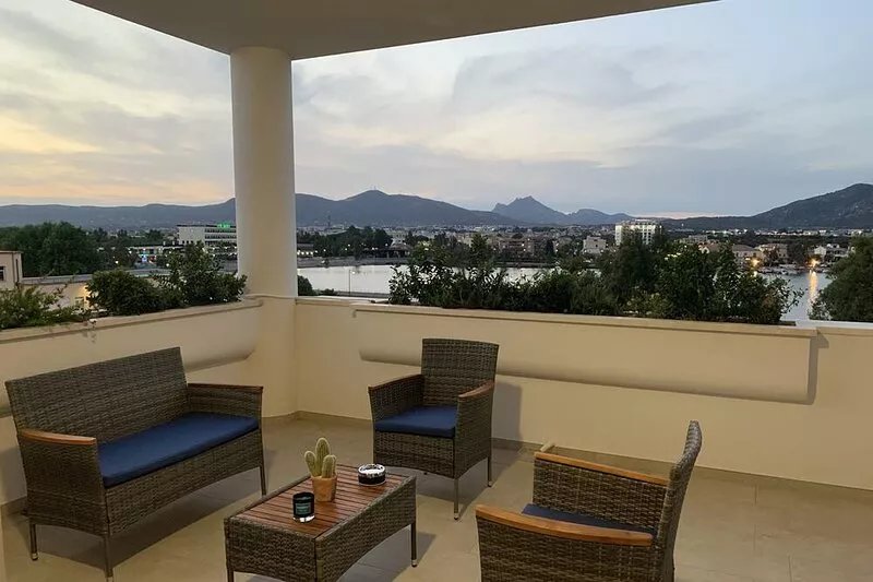 Panoramic sea view apartment in the gulf of olbia