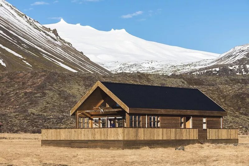 Comfortable cottage getaway near Snæfellsjökull national park