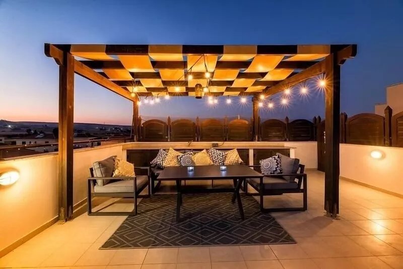 Pyla - Beautiful Private Roof Top Terrace overlooking Pool,  coastal & mountains