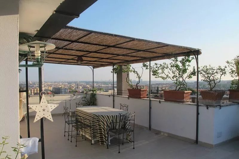 Rome: enchanting view and tranquility in the heart of Rome