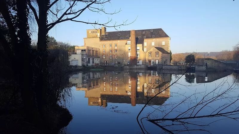 Cosy apartment in a riverside mill