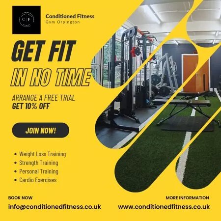 Conditioned Fitness Gym Orpington