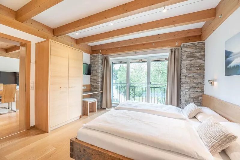 **** Apartment Teichrose for 2 - 4 people in the apartment resort Hackenschmiede