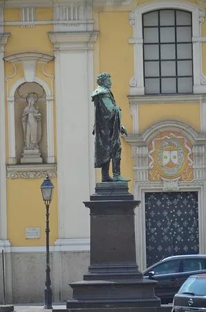 Statue of Kisfaludi Karoly