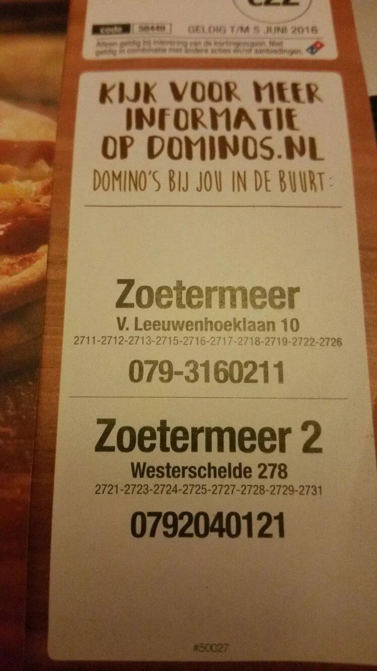 Domino's Pizza - Derby - Stenson Road