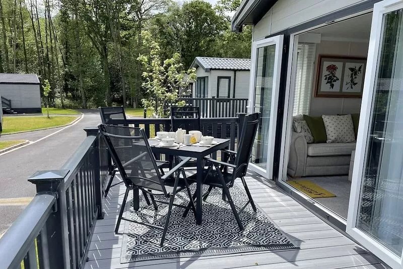 Luxurious and Cosy Holiday Lodge in the New Forest National Park. Free Pets