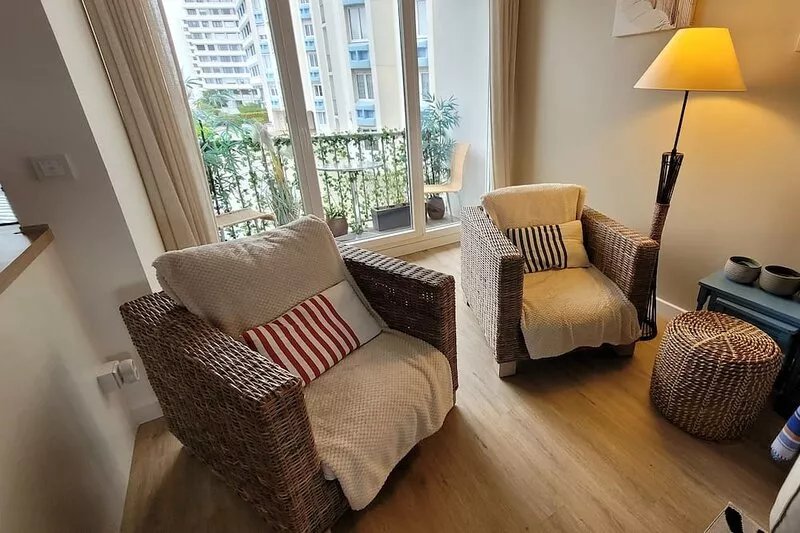 Apartment 80 m2 in Malo les Bains, seaside with sea view and dunes