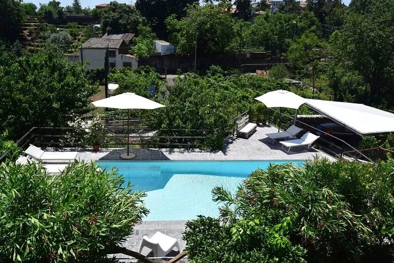 Two-room house with pool, garden, barbecue, relaxation on the slopes of Etna