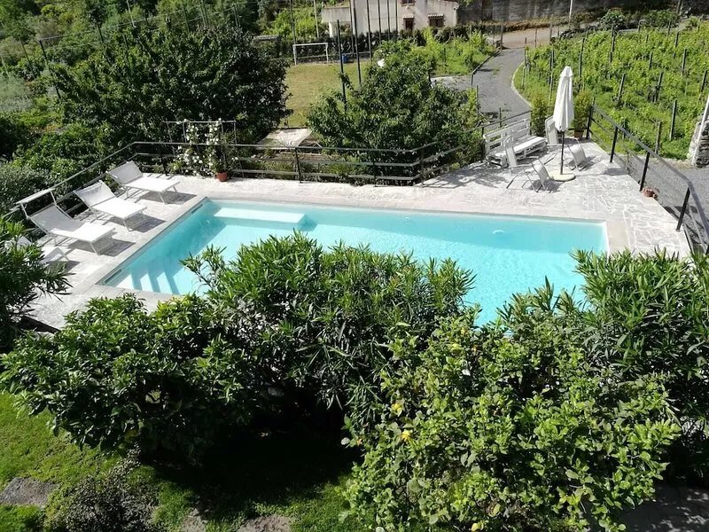 Wonderful open space with swimming pool, barbecue garden ample private parking.