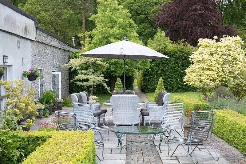 Truly authentic Walled Garden Cottage.