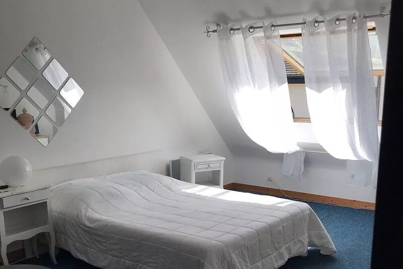 Rental Bright apartment with garden less than 100m from the beach