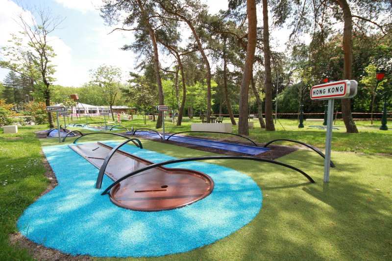 Le mini-golf Petits Voyages Extradordinaires
